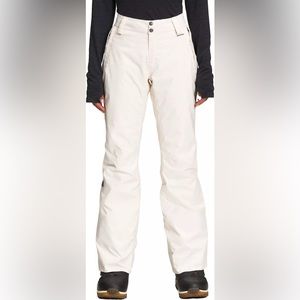 TNF Sally Snow Ski Winter Pants HyVent A27GFN4-M-REG White sz Medium